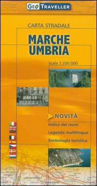 Libro Marche e Umbria. Carta stradale 1:200.000 di  - ean 9788851111229 - De Agostini