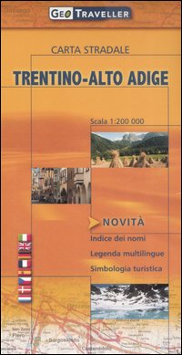 Libro Trentino-Alto Adige. Carta stradale 1:200.000 di  - ean 9788851111267 - De Agostini