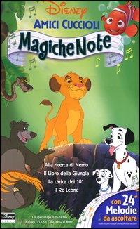 Libro Amici cuccioli. Alla ricerca di Nemo. Il libro della giungla. La carica dei 101. Il Re leone. Con lettore musicale di  - ean 9788852204920 - Disney Libri
