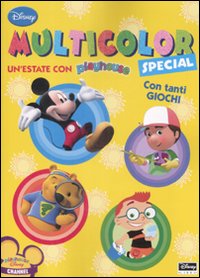 Libro estate con playhouse. Multicolor special di  - ean 9788852207600 - Disney Libri
