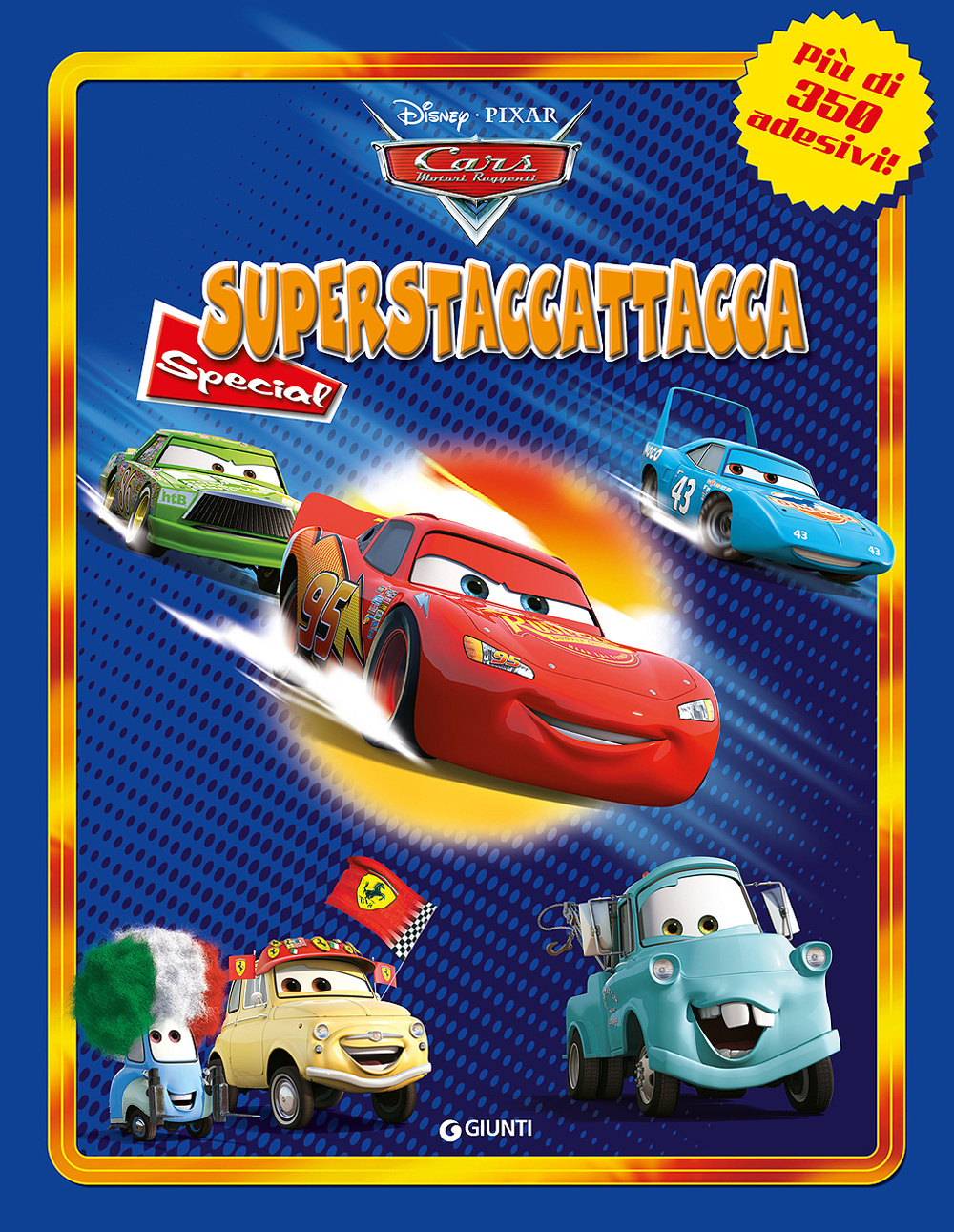 Libro Cars. Motori ruggenti. Con adesivi di  - ean 9788852209796 - Disney Libri