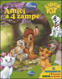 Libro Amici a 4 zampe. Giocakit di  - ean 9788852210174 - Disney Libri