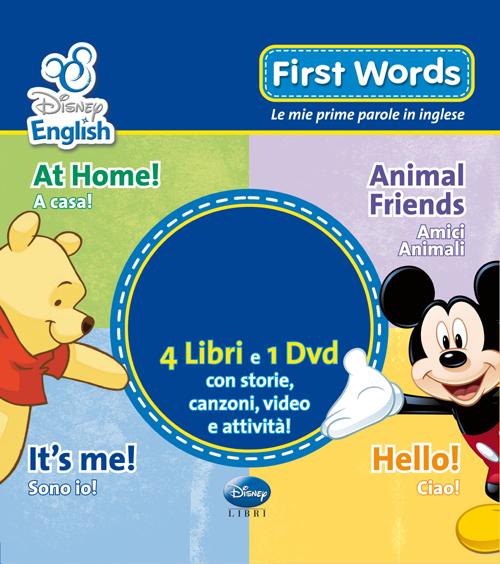Libro First words. Le mie prime parole in inglese di  - ean 9788852214523 - Disney Libri