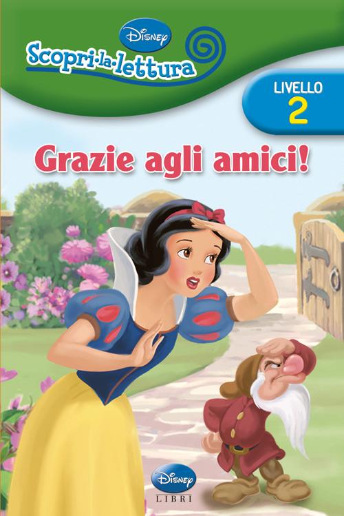 Libro Grazie agli amici! Livello 2. Con adesivi di  - ean 9788852214578 - Disney Libri