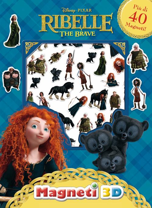 Libro Ribelle. The Brave. Con magneti 3D di  - ean 9788852214653 - Disney Libri