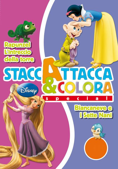 Libro Biancaneve-Rapunzel. Staccattacca e colora special. Con adesivi di  - ean 9788852215384 - Disney Libri