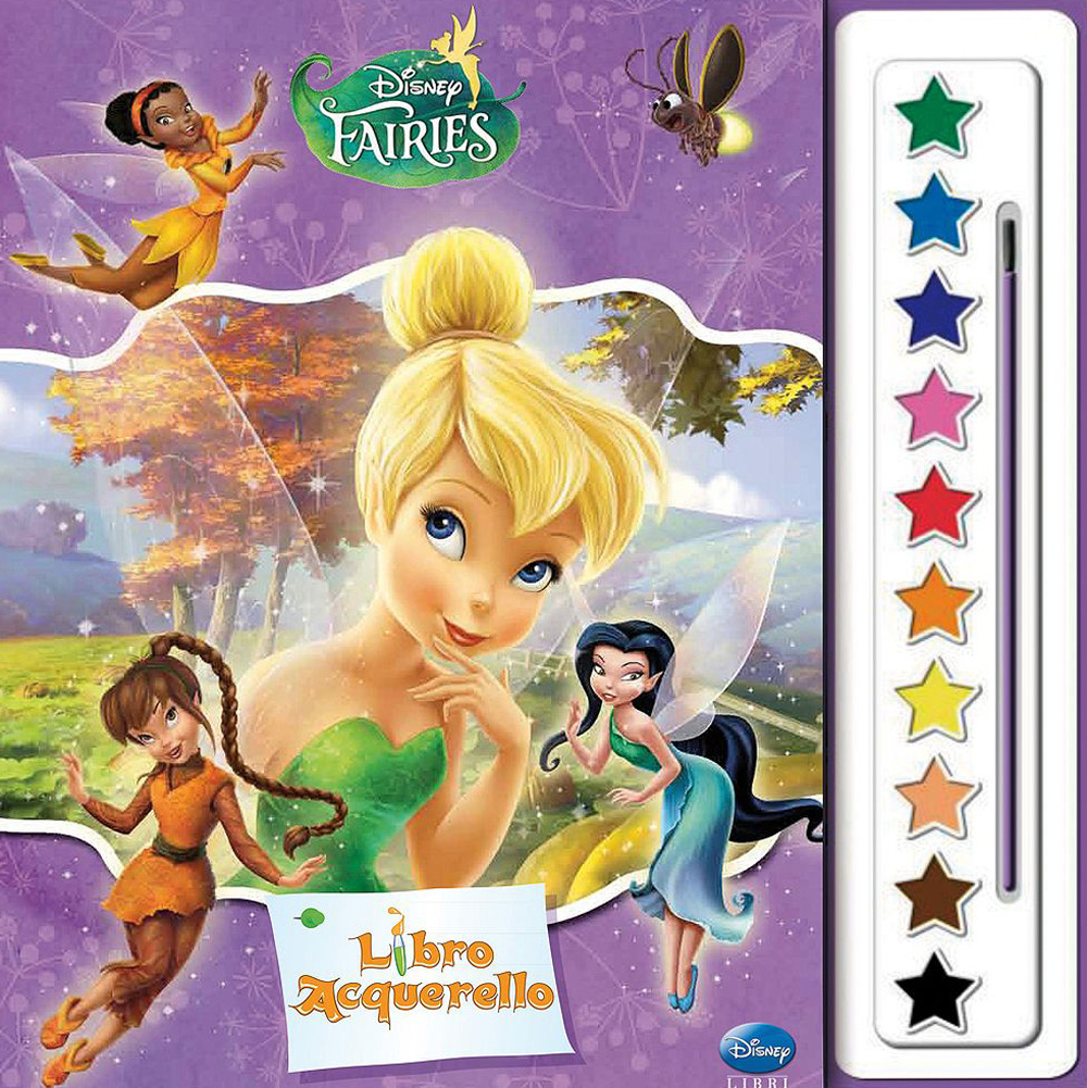 Libro Fairies. Libro acquerello di  - ean 9788852215629 - Disney Libri