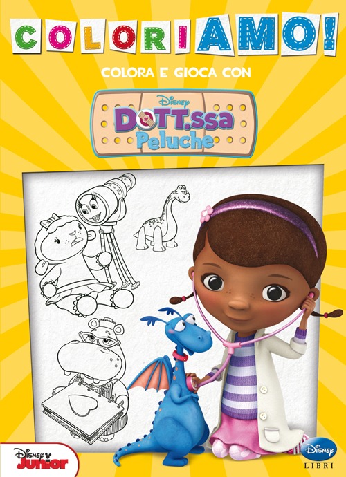 Libro Coloriamo! Dott.ssa Peluche di  - ean 9788852216060 - Disney Libri