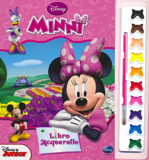 Libro Minni. Libro acquerello di  - ean 9788852216213 - Disney Libri