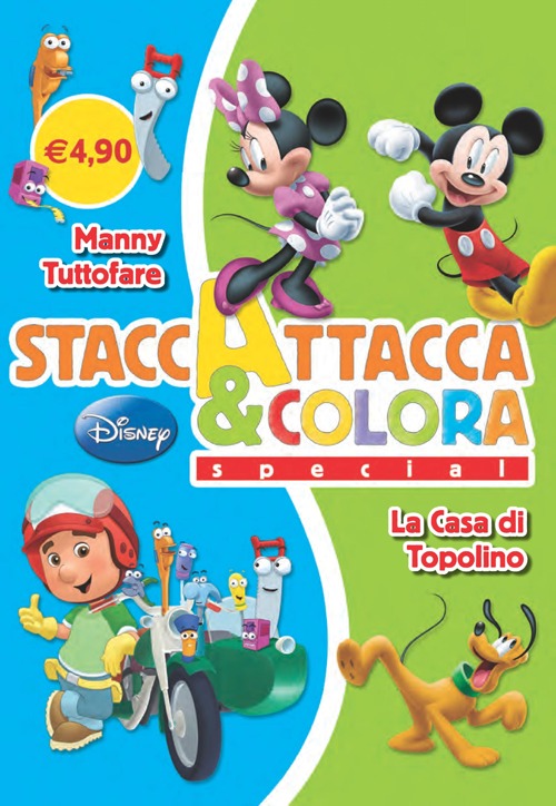 Libro Manny tuttofare e la casa di Topolino di  - ean 9788852216244 - Disney Libri