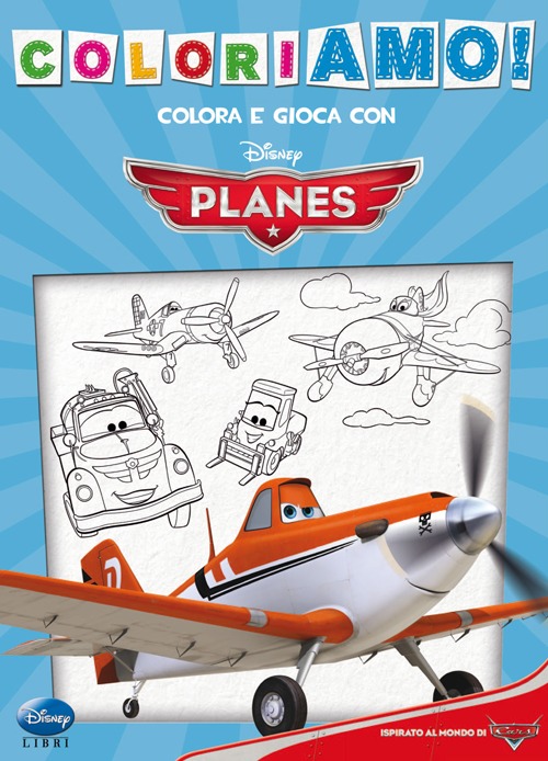 Libro Planes. Coloriamo di  - ean 9788852216787 - Disney Libri