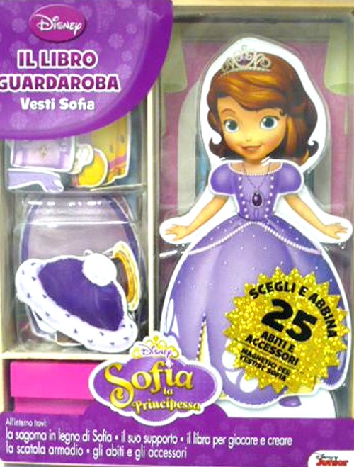 Libro Vesti Sofia. Il libro guardaroba. Sofia la principessa di  - ean 9788852217104 - Disney Libri