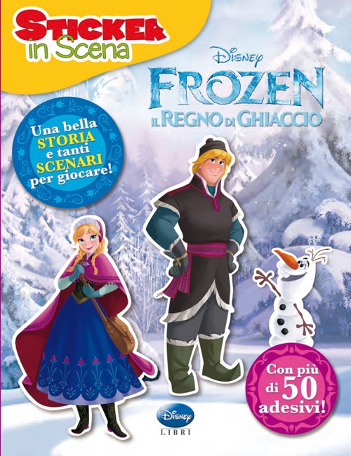Libro Frozen. Il regno di ghiaccio. Sticker in scena di  - ean 9788852217173 - Disney Libri