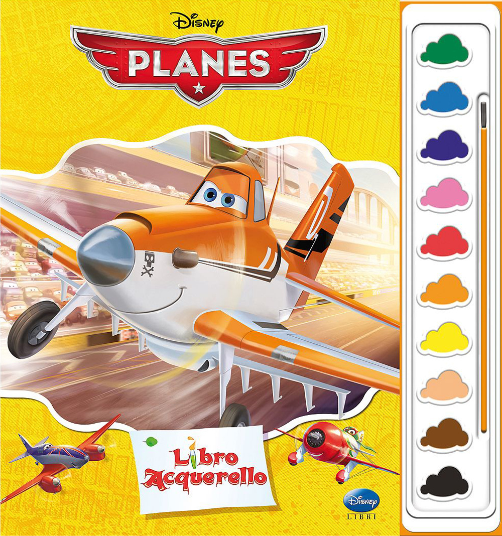 Libro Planes. Libro acquerello di  - ean 9788852217791 - Disney Libri