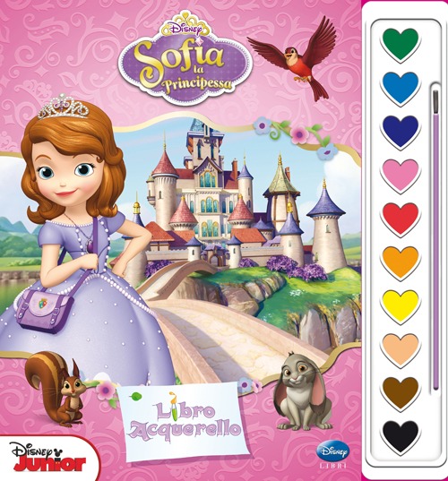 Libro Sofia la principessa. Libro acquerello di  - ean 9788852217807 - Disney Libri