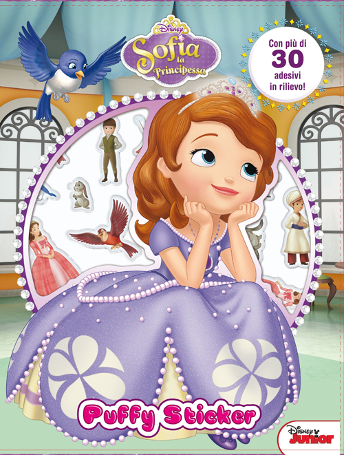 Libro Sofia la principessa. Puffy sticker. Con adesivi di  - ean 9788852218170 - Disney Libri