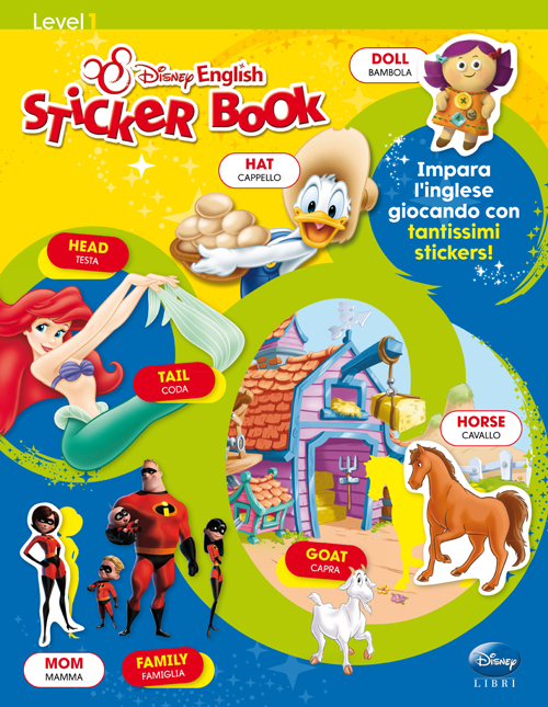 Libro Sticker book. Level 1. Con adesivi di Jessica Jacobs - ean 9788852218361 - Disney Libri