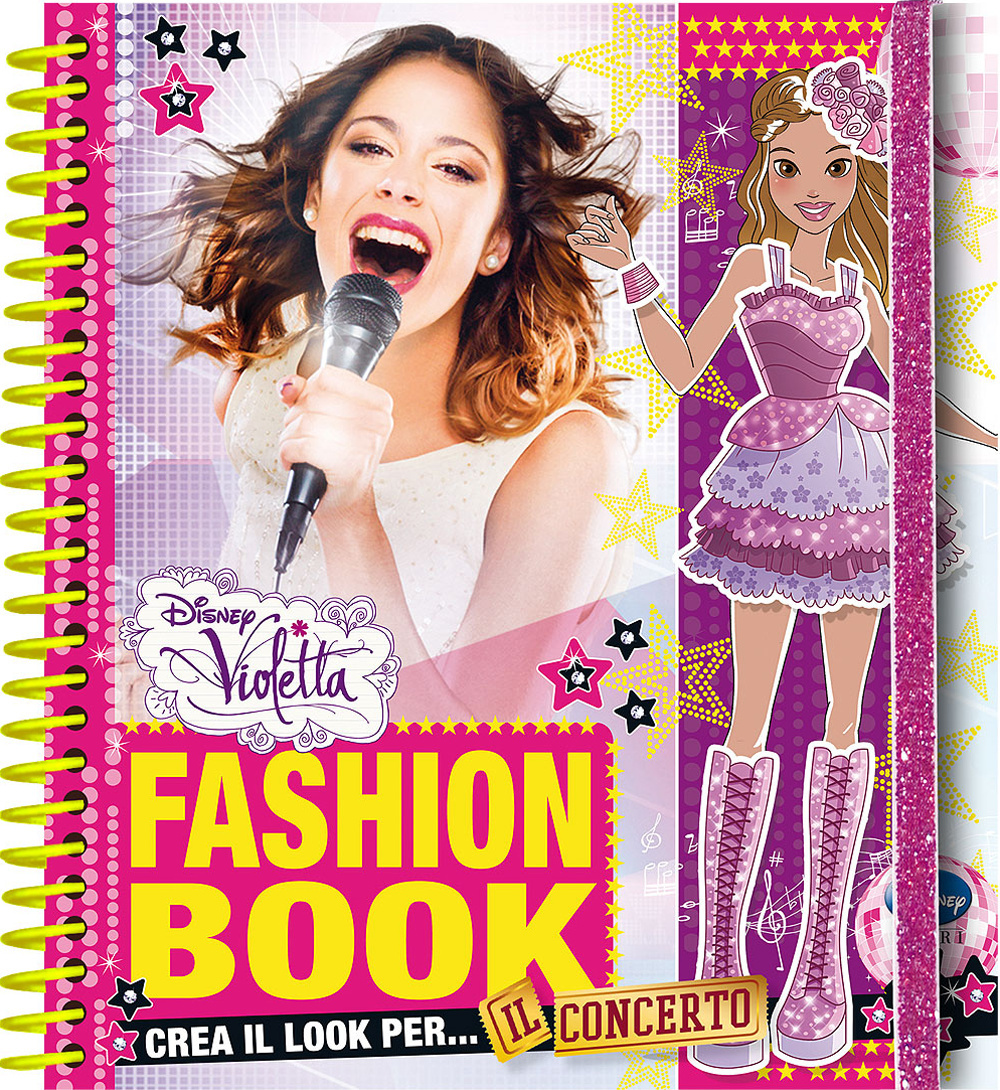 Libro Fashion book. Crea il look per il concerto! Violetta di  - ean 9788852218613 - Disney Libri