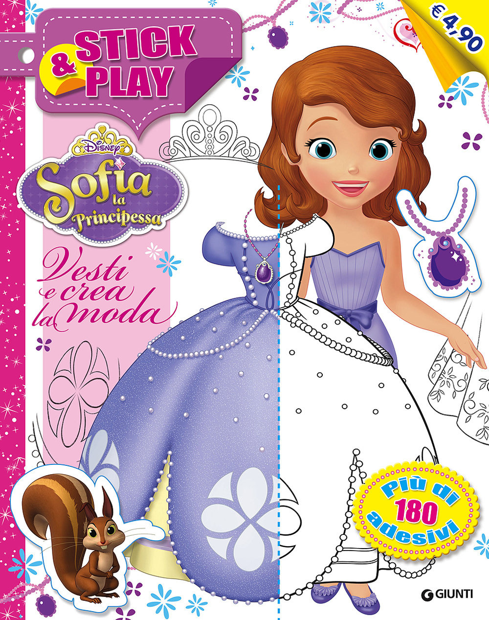 Libro Vesti e crea la moda. Stick & play. Sofia la principessa. Con adesivi di  - ean 9788852219238 - Disney Libri