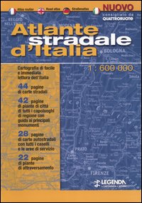 Libro Atlante stradale d'Italia 1:600.000 di  - ean 9788853900081 - Legenda