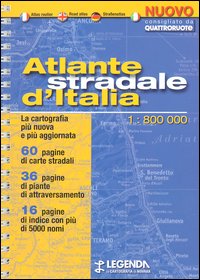 Libro Atlante stradale d'Italia 1:800.000 di  - ean 9788853900098 - Legenda