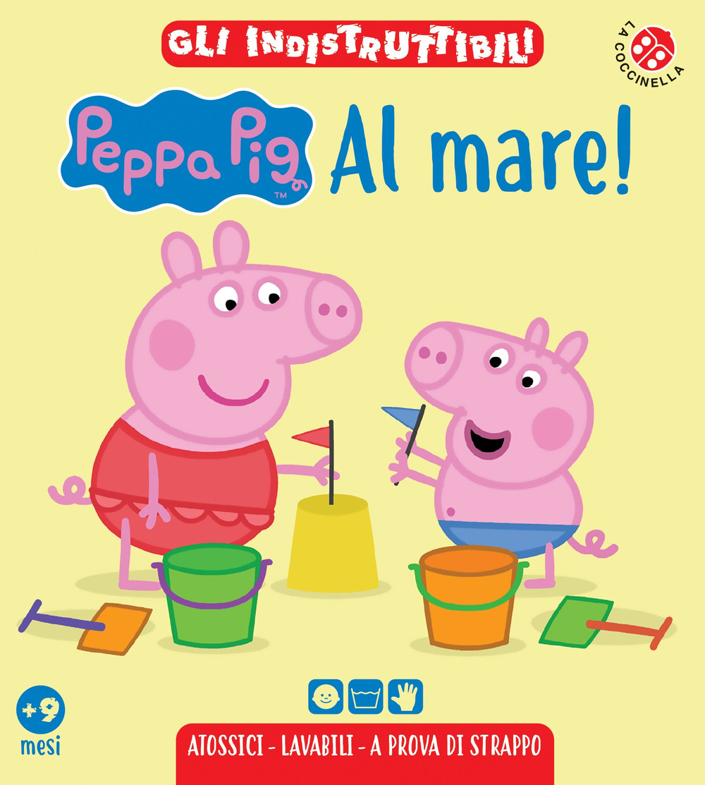 Libro Al mare! Peppa Pig. Gli indistruttibili di  - ean 9788855060554 - La Coccinella