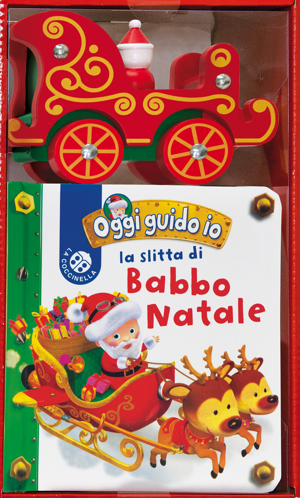Libro slitta di Babbo Natale. Blu oggi guido io di Emilie Beaumont; Nathalie Bélineau; Alexis Nesme - ean 9788855063203 - La Coccinella