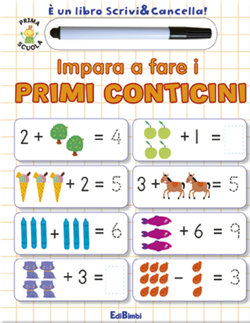 Libro Impara a fare i primi conticini di  - ean 9788855613613 - Edibimbi