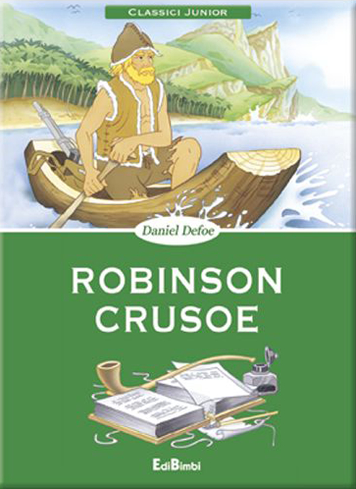 Libro Robinson Crusoe di Daniel Defoe - ean 9788855619172 - Edibimbi