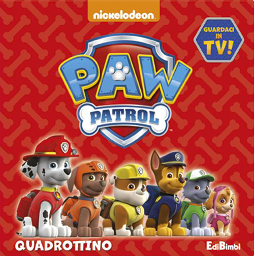 Libro Quadrottino. Paw Patrol di  - ean 9788855621816 - Edibimbi