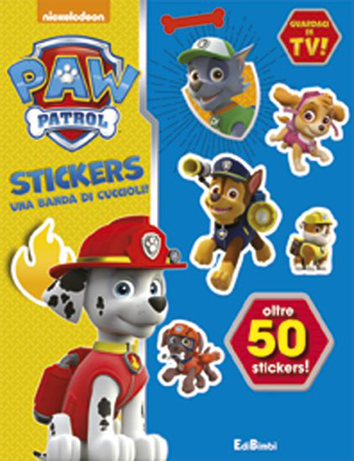 Libro Cuccioli senza paura! Paw Patrol stickers. Con adesivi di  - ean 9788855621847 - Edibimbi