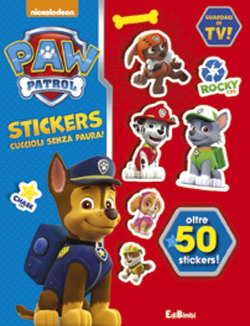 Libro banda di cuccioli! Paw Patrol stickers. Con adesivi di  - ean 9788855621854 - Edibimbi