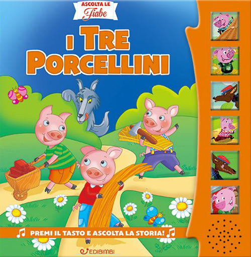 Libro tre porcellini di  - ean 9788855640701 - Edibimbi