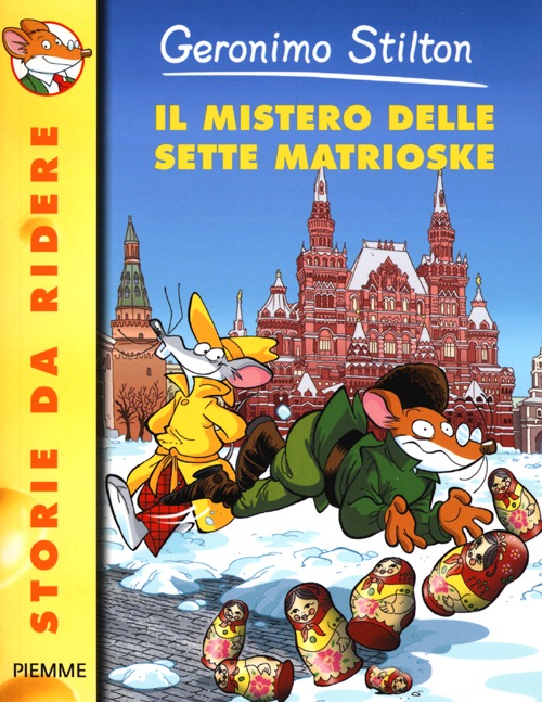 Libro mistero delle sette matrioske di Geronimo Stilton - ean 9788856628487 - Piemme