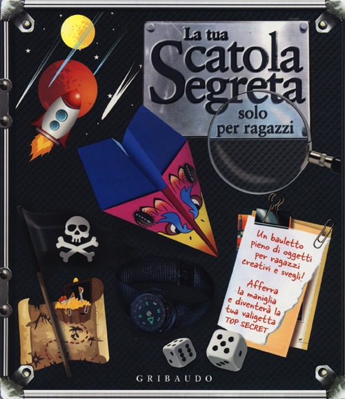 Libro tua scatola segreta. Solo per ragazzi di  - ean 9788858006399 - Gribaudo