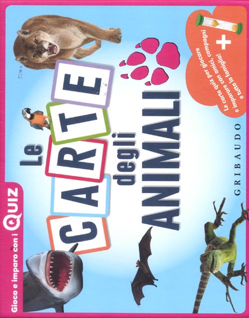 Libro carte degli animali di Giuseppe Rovere - ean 9788858007051 - Gribaudo