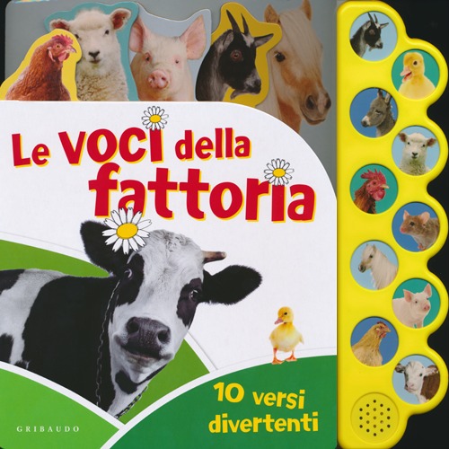Libro voci della fattoria. Libro sonoro di  - ean 9788858008287 - Gribaudo