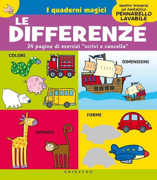 Libro differenze. I quaderni magici di Jonathan Lambert - ean 9788858009178 - Gribaudo