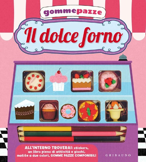 Libro dolce forno. Gomme pazze. Con adesivi di Steve Mack - ean 9788858009758 - Gribaudo