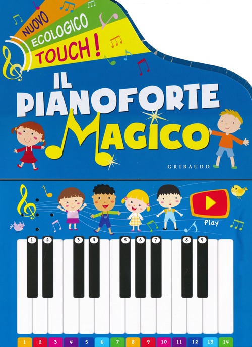 Libro pianoforte magico di  - ean 9788858010358 - Gribaudo