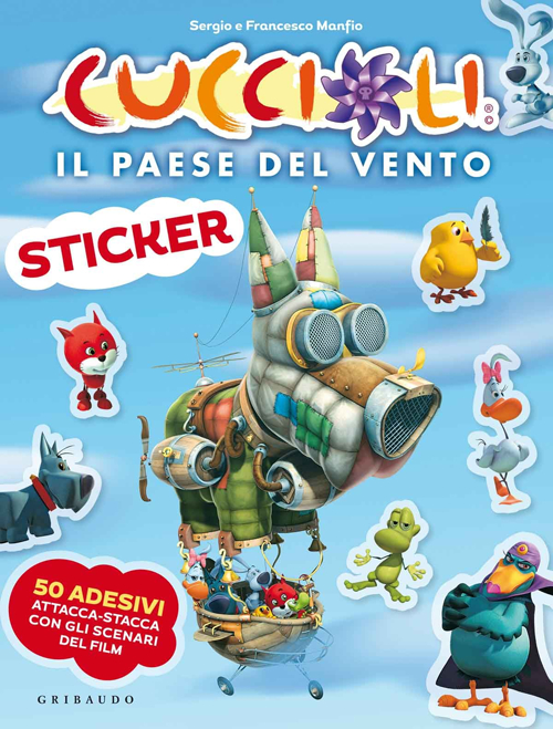 Libro paese del vento. Cuccioli. Con adesivi di Sergio Manfio; Francesco Manfio - ean 9788858011454 - Gribaudo