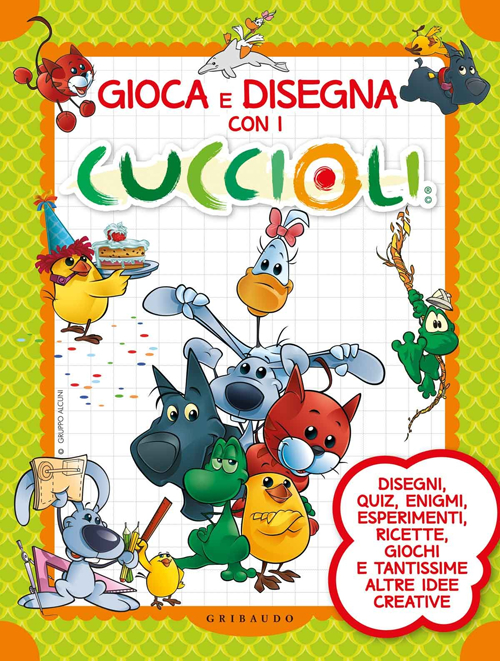 Libro Gioca e disegna con i Cuccioli. Cuccioli di  - ean 9788858011461 - Gribaudo