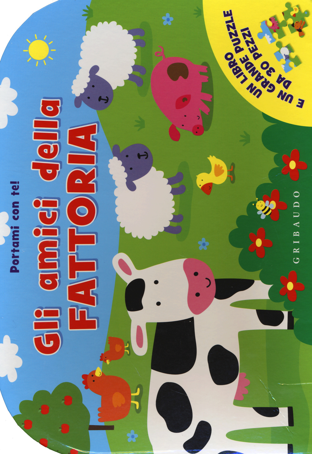 Libro amici della fattoria. Portami con te! Libro puzzle di  - ean 9788858011751 - Gribaudo