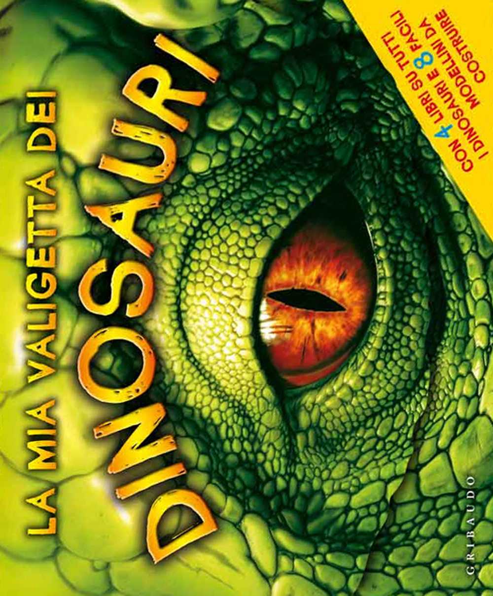Libro mia valigetta dei dinosauri di  - ean 9788858012802 - Gribaudo