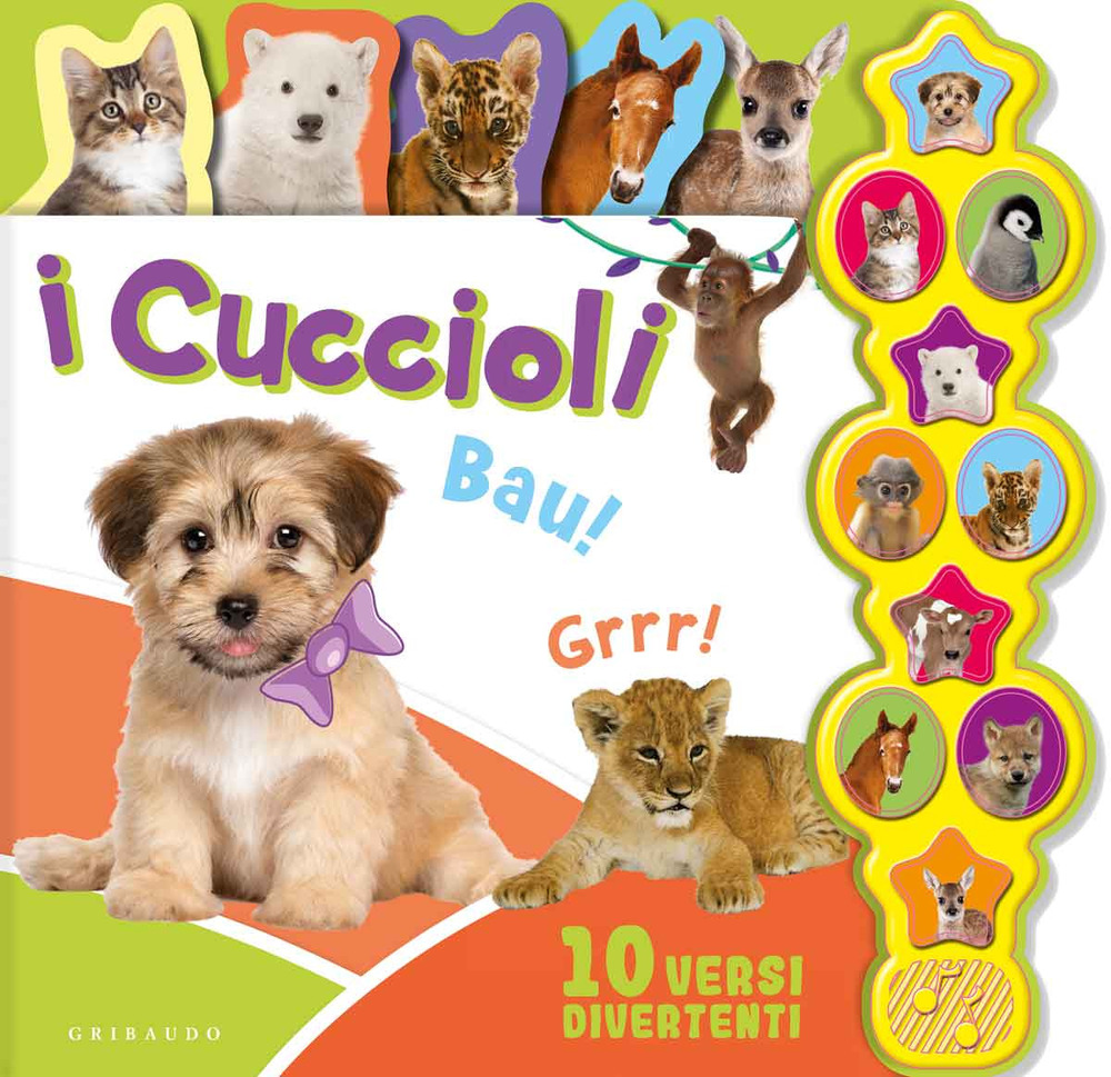 Libro cuccioli. Libro sonoro di  - ean 9788858023259 - Gribaudo