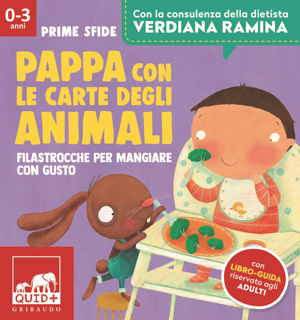 Libro Pappa con le carte degli animali. Filastrocche per mangiare con gusto di Barbara Franco - ean 9788858040300 - Gribaudo