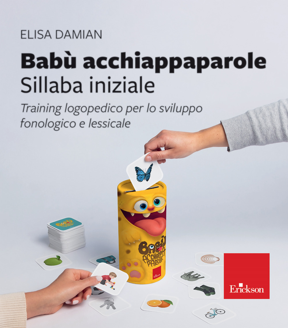 Libro Babù acchiappaparole. Sillaba iniziale. Training logopedico per lo sviluppo fonologico e lessicale di Elisa Damian - ean 9788859021070 - Erickson