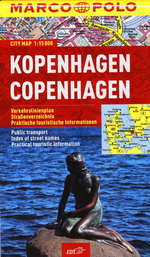 Libro Copenaghen 1:15.000 di  - ean 9788859201281 - Marco Polo