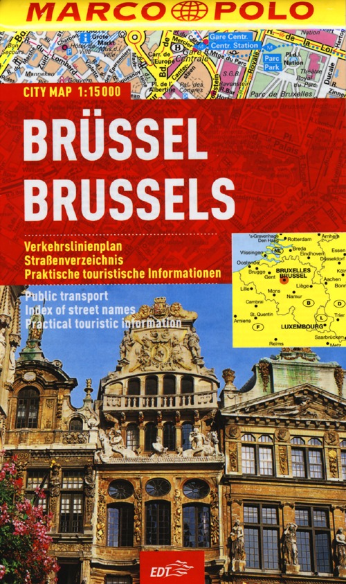 Libro Bruxelles 1:15.000 di  - ean 9788859201304 - Marco Polo