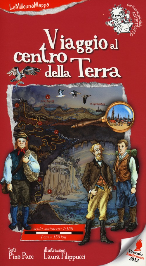 Libro Viaggio al centro della terra di Pino Pace; Laura Filippucci - ean 9788859201588 - EDT-Giralangolo